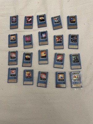 Megaman Battlechip like new, pack of 20 pieces