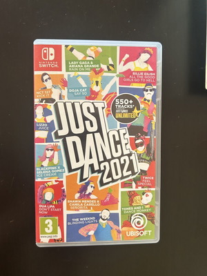 Just Dance 2021 Nintendo Switch game like new