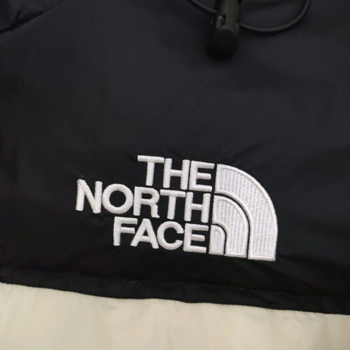 The North Face 1996 Nuptse Puffer Jacket new, size large, black and white