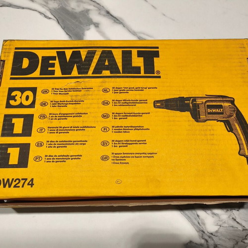 Dewalt DW274 Drywall Screwdriver 540W New