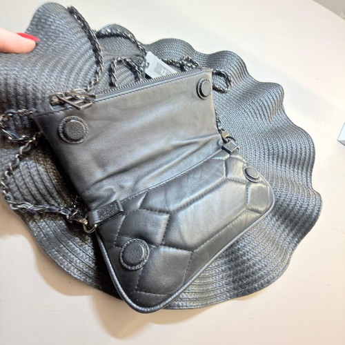 Zadig&Voltaire Nano Rock shoulder bag used, black