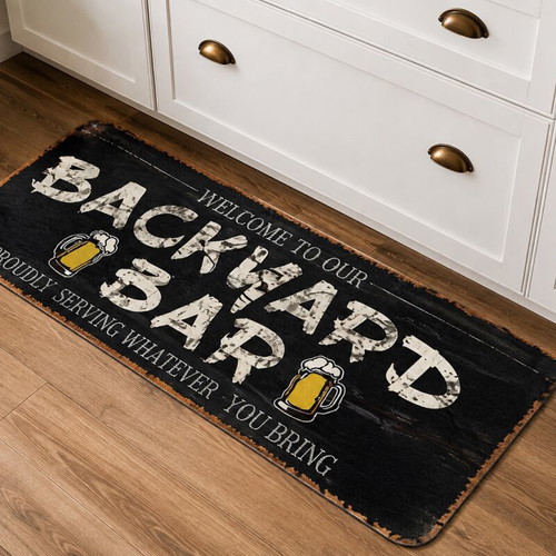 Backyard Bar kitchen rug 40×120 cm, new