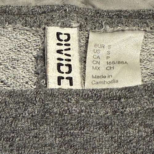H&M blouse size Small like new, gray