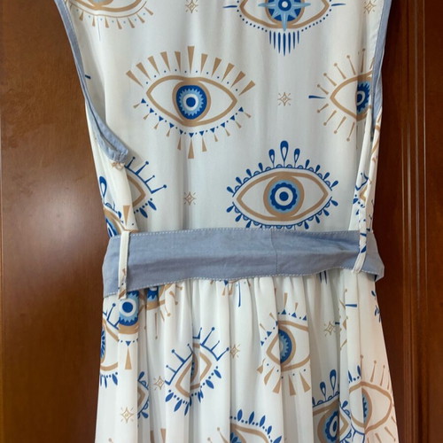 We coss short dress like new, white, size S
