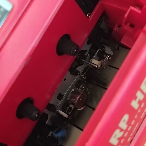 Sharp Hero KE-11900 portable boombox red, like new