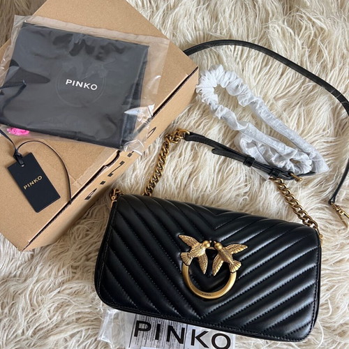 Pinko Shoulder Bag New Black