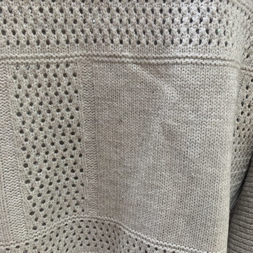 Lussile women's sweater like new, beige, size L