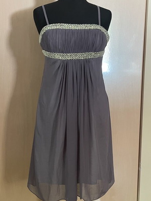 Vintage dress like new, dark lilac, size medium