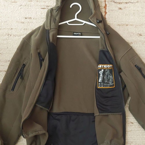 Army fleece jacket khaki size M like new