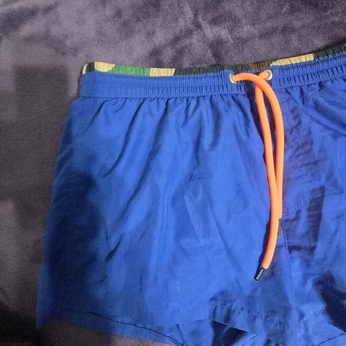 Diesel swim shorts size M, blue
