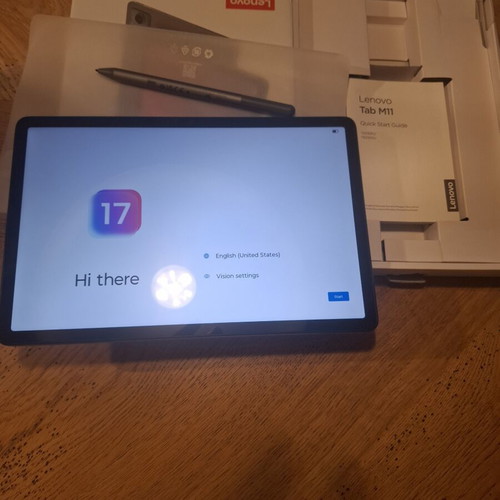 Lenovo Tab M11 8GB/128GB with Tab Pen, like new
