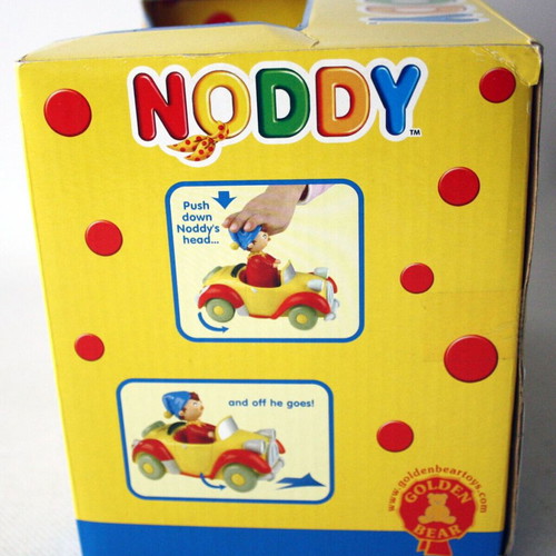 Noddy Push N' Go Car Golden Bear new