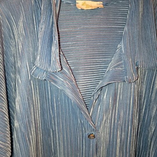 Shirt-blouse like new, turquoise, size L