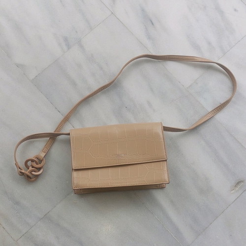David Jones women's shoulder bag new beige