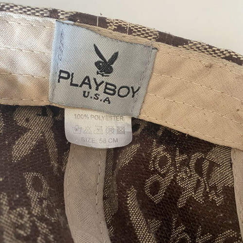 Playboy collectible hat size 58 adjustable used