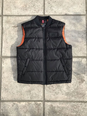 Alpha black puffer Small like new