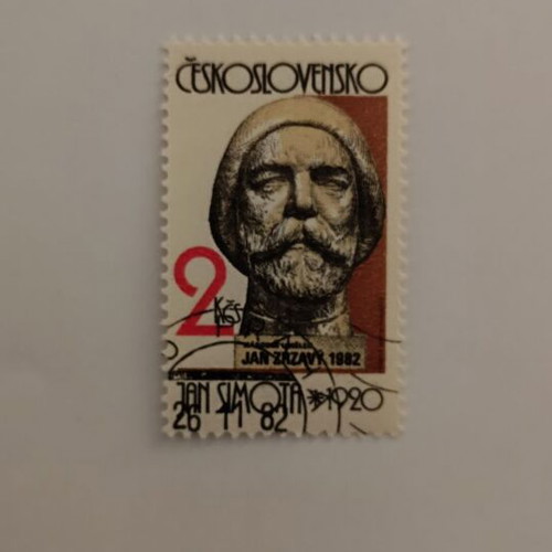 Czechoslovakia 1982 Jan Zrzavý collectible stamp like new