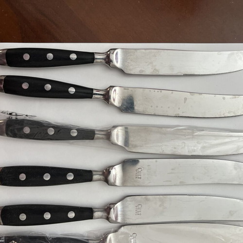 Cutlery set stainless steel new, 12 knives and 12 forks