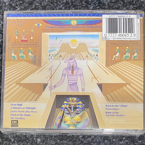 Iron Maiden CD used, Killers 10, Number of the Beast 15, Powerslave 15