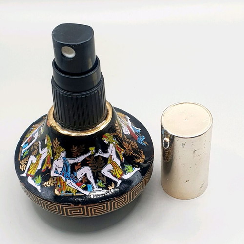 Perfume bottle like new with unique design height 9cm