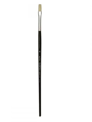 Flat paintbrush No. 4 21cm new