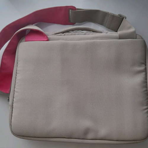 Belkin laptop bag like new, beige-pink