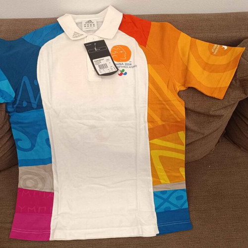 Polo shirt Athens 2004 Paralympic Games Adidas new