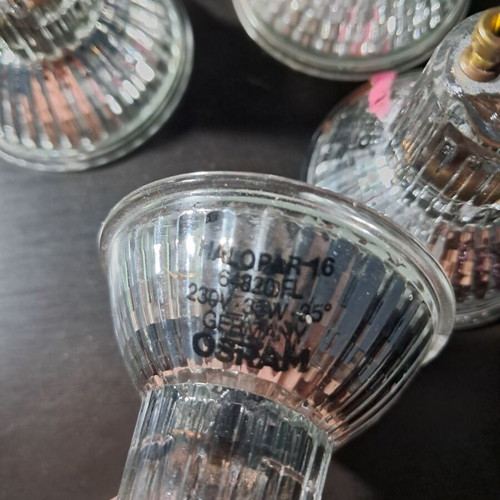 Spot bulbs used, pack of 8, 230V 35W GU10