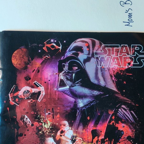Star Wars Vader sticker book used