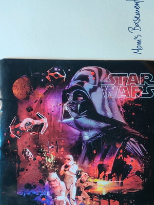 Star Wars Vader sticker book used