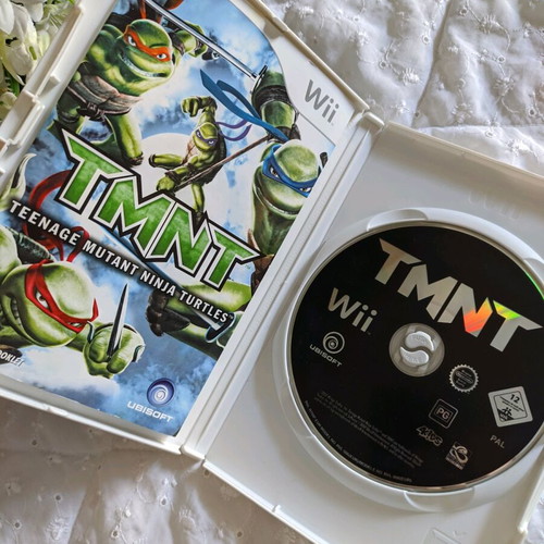TMNT Teenage Mutant Ninja Turtles Wii game used