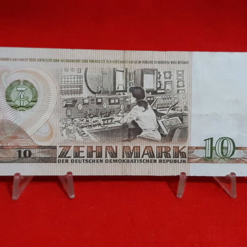East Germany 10 Mark 1971 banknote like new