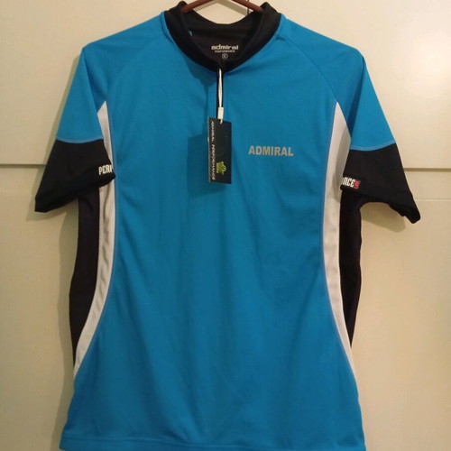 Admiral cycling jersey new, size L/XL, black and blue