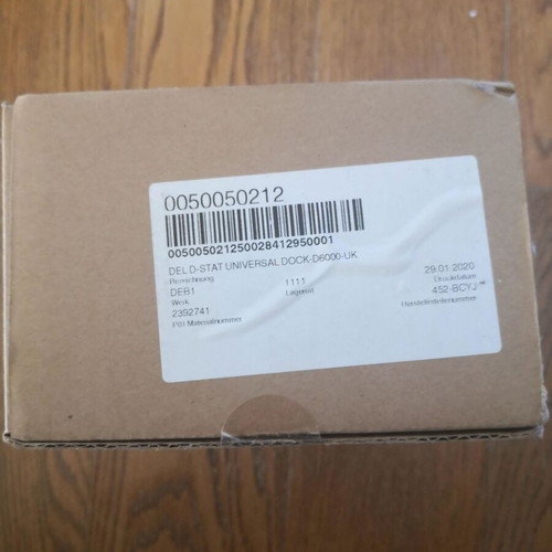 Dell Dock Station D6000 new USB-A with HDMI, DisplayPort, Ethernet