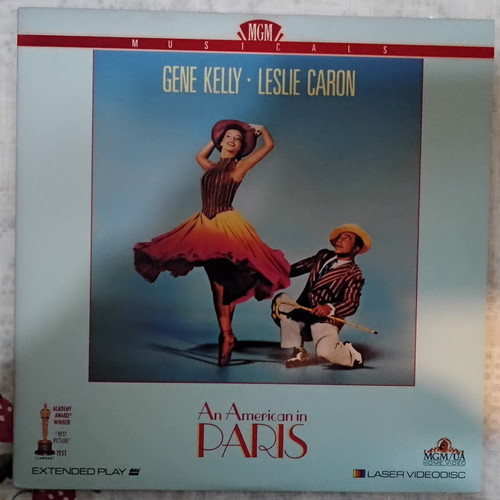 An American in Paris LaserDisc like new, musical