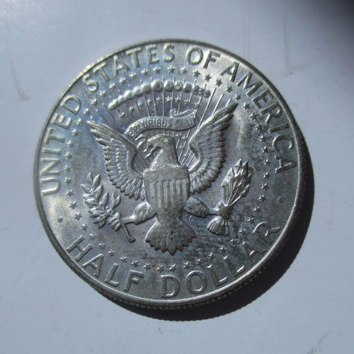 America silver half dollar 1968 used UNC