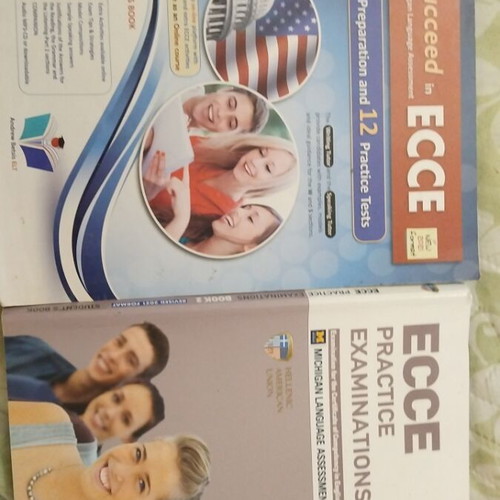 Practice Tests Michigan English books used, set of 2