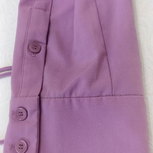 Zara women's top XS like new, purple, cropped with long sleeves