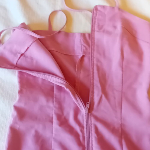 Pink Woman pink elegant dress like new, size M