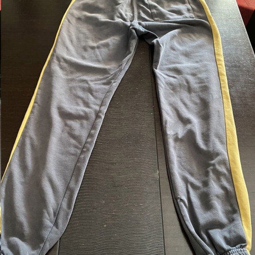 Zara kids' pants for ages 13-14, black and yellow