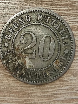Ιταλία 20 centesimi 1894 μεταχειρισμένο