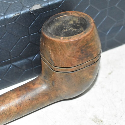 Vintage Baritone Briarwood Tobacco Pipe used