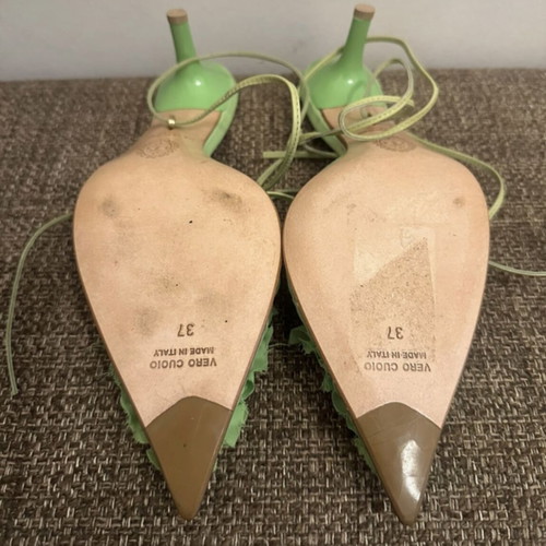 Les Tropeziennes green pumps size 37 new without tag