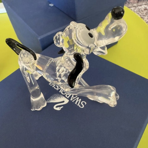 Swarovski Disney Pluto crystal figure like new with box