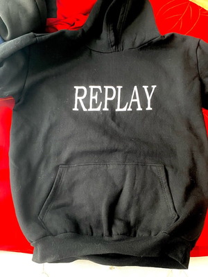 Replay sweatshirt black size L like new