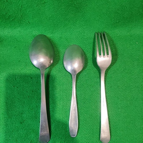 Set of 3 used spoons and fork Xenia 1968 Nissiotis & Afentakis