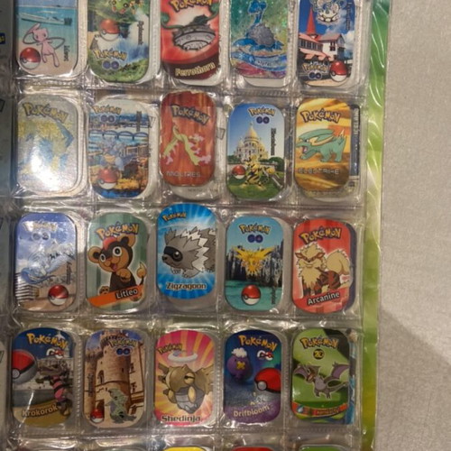 Collectible Pokemon tags like new