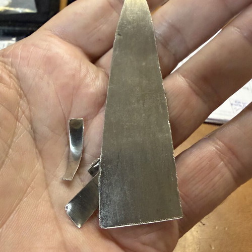 Palladium 12.36 Grams Cleaned by KIMET