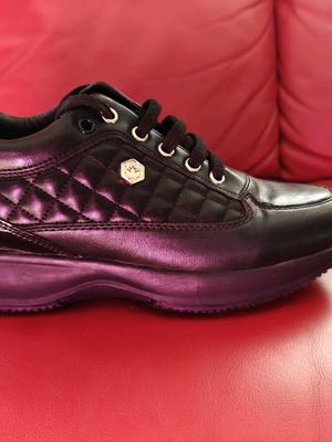 Lumberjack women's black platform shoes like new size 39