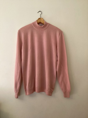 Zagara pink wool sweater like new, size L
